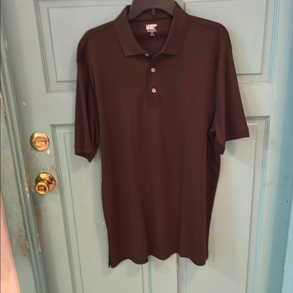 BLOWOUT SALE!Lands’ End short sleeve collared shirt. NWOT. Size L